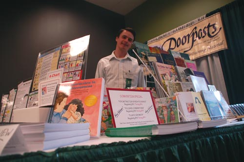 Doorposts booth at Christian Heritage Convention