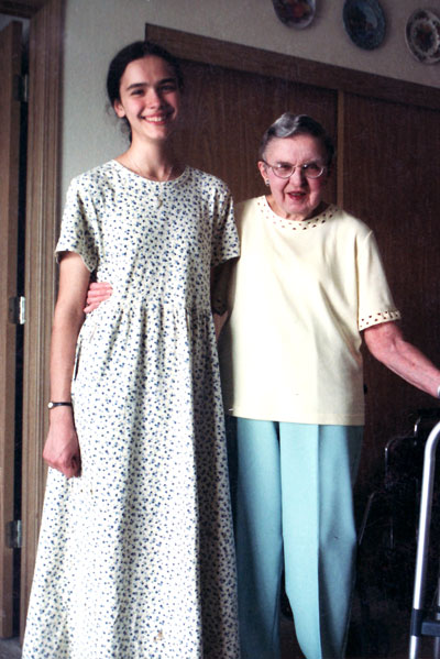 Grandma with Bethany