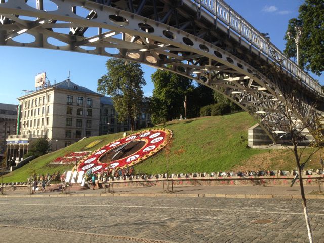 Part of the long line of pictures of those who died in Euromaidan