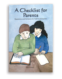 A Checklist for Parents (book cover)