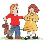 Child taking toy