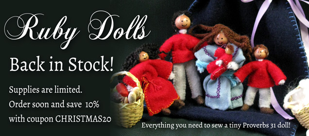Ruby Dolls in Stock